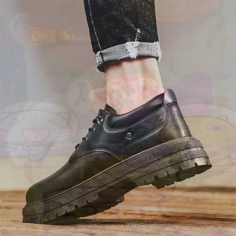 Tech Accessories Cheap - Dark Natural หนังแฟชั่น Trainers เทนนิสรองเท้าผ้าใบผู้ชายรองเท้าแฟชั่นรองเท้าผ้าใบคุณภาพกีฬาราคาต่ําสุขภาพ