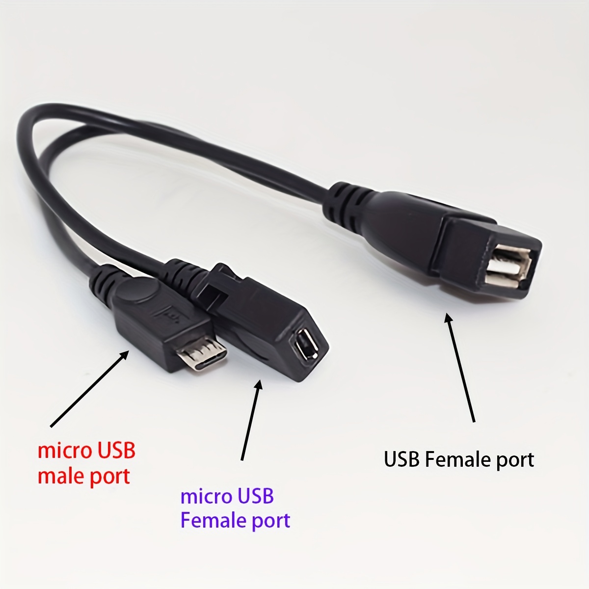 2-in-1 OTG USB to Micro USB Sp - Tech Accessories For A Tablet บทวิจารณ์และราคา