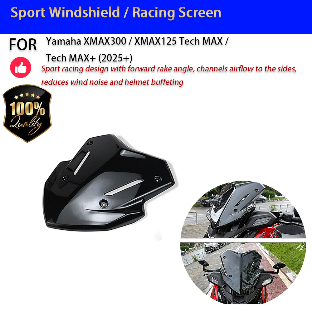 ชิลด์บังลมสำหรับ Yamaha XMAX30 - Moto Tech Accessories & Workshop บทวิจารณ์และราคา