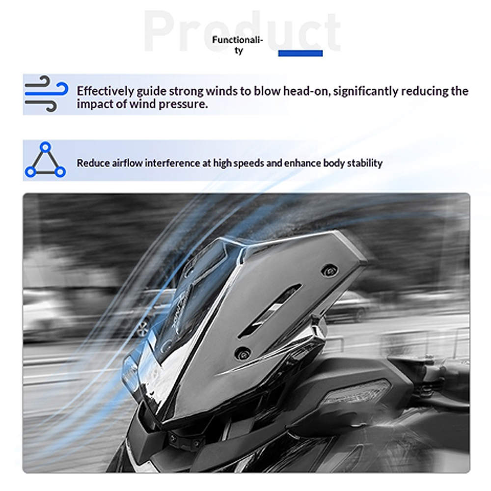 ชิลด์บังลมสำหรับ Yamaha XMAX30 - Moto Tech Accessories & Workshop บทวิจารณ์และราคา